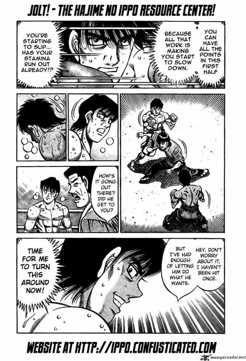 Hajime no Ippo: Fighting Spirit, Chapter 817 image 13
